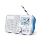Generic DAB/DAB+/UKW-Radio LCD Bluetooth-kompatibel 5.0 Digitalradio Stereo DAB TF-Karte UKW-Audioempfänger (UKW-Radio)