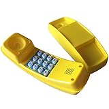 Loggyland Kindertelefon für Spielturm Spielhaus (gelb)