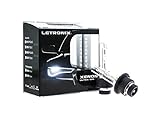 LETRONIX Xenon Brenner Lampen D2S P32d-​2 35W 85V 6000K DuoBox = 2 Stück - E-Prüfzeichen - Autolampe - LED Optik - Eintragungsfrei (D2S -2 Stück - 6000K)