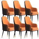 Upholstered Dining Chairs Set Of 4 Mid Century Modern Accent Chairs Living Room Upholstered Cute Side Chair Elegant Tufted Back Vanity Chair For Kitchen Dining Bedroom Living (50*50*96cm)