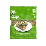 Seamore Algen Wraps I Sea Wraps, 4 Tortillas á 70 g | Bekannt aus Galileo | Low Carb, Vegan, Nachhaltig & ohne Gentechnik 280