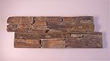 Brickstones, Mauerverblender, Wandverblender 60x20 cm, Naturstein auf Zement, multicolor MOES516, 1 Kart. = 0,44 qm