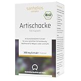 Sanhelios® Artischocke-Blätterextrakt hochdosiert - 400 mg nativer Extrakt je Dragee - 100 vegane Drages - Premium Zutaten - Apothekenqualität, made in Germany