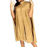 Damen Sale Angebote des Tages Heute Damen Elegantes Outfit Sexy Kleider Schwarzes Kleid Damen Sexy Kleid Party Pailletten Body Paillettenkleid Pailettenk