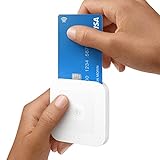 Square Reader – Der tragbare Kartenleser für kontaktlose Bankkarten, Weiß – französische Version