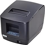 Etikettiermaschinen 58mm / 80mm Bluetooth USB Aufladung Thermoetikettendrucker Etikettendrucker Beschriftungsgerät Etikettiermaschine etikettiergerät (XP-V330-N X-Printer)