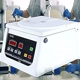 WZFANJIJ Elektrische Laborzentrifuge, LCD-Mini-Blutzentrifuge mit 4000 U/min, Hochgeschwindigkeits-Fettschönheits-PRP-Lasma-Zentrifuge, 0-99,99-Minuten-Timing,7ml*12