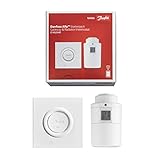 Danfoss Ally Starter Set - Radiator Thermostat & Gateway - Precise Smart Digital Thermostat Compatible with Amazon Alexa, Google Assistant & Zigbee - App & Voice Control - Smart Home Devices'