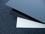 Platte aus Hart PVC, 1000 x 495 x 5 mm grau Zuschnitt RAL 7011 alt-intech®