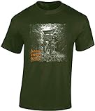 Jäger T-Shirt: Home Sweet Home - Geschenk für Jäger - Jägerbekleidung Jagdkleidung Herren - Geschenke für Männer - Jagd Tshirt - Hirsch Eber Grill BBQ Army Hunter Waidmannsheil (Army 3XL)