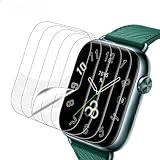 CUFEREDU 6Stück Smart Watch Hydrogelfilm für Honor Watch 5 1.85' Weich klar TPU Hydraulik Bildschirmschutz Berührungsempfindlich, Selbstheilend, Einfache Installation T