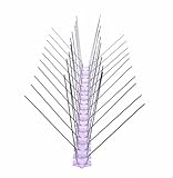 MD 5 Meter 4 reihig Edelstahl Taubenabwehr Vogelabwehr Taubenspikes Polycarbonat Profiqualität jetzt mit A+ Zertifizierung