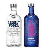 1 Flasche Absolut Vodka Drop of Love Rot Limited Edition 1x Absolut Vodka Orginal a 0,7 L 40% (2 x 0,7l) vol.