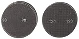 kwb by Einhell Gitter-Schleifscheiben Set (Ø 225 mm, 3x K80, 2x K120, passend für Einhell Trockenbauschleifer TE-DW 225 X)