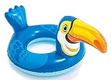 Intex - Aufblasbarer Schwimmring in Form von Tukan, geeignet für den Pool