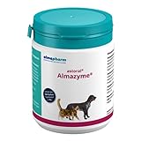almapharm astoral Almazyme Pulver | 120 g | Ergänzungsfuttermittel für Hunde und Katzen | Vitalstoffe die zum optimalen Nahrungsaufschluss für Hunde und Katzen beitragen können