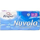 HANTERMANN Fripa-Toilettenpapier Nuvola, hochweiß, 3-lagig, 6 Packungen à 8 Rollen (48 Rollen)