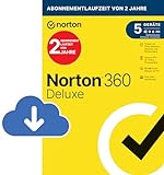 NORTON 360 Deluxe 2024 │ 5 Gerät │ 1 Benutzer │ 2 Jahre │ Aktivierungscode per Email
