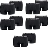 PUMA Herren Boxershorts Unterhosen 521015001 10er Pack, Herren Unterwäsche und Badehose Amazon:XXL, Artikel:schwarz