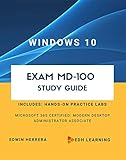 Windows 10 Exam MD-100 Study Guide (English Edition)