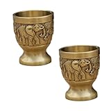 TOPBATHY Vintage Weingläser Kreative Cocktailbecher Im Antiken Stil 15ml Ideal Für Zuhause Partys Und Besondere Anlässe Elegantes Design Elefanten Optik