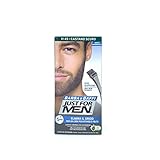 Just for men 6 x Stange und Stange Farbe Permanent Farbe mit Pinsel ohne Amoniak, dunkler Kastan, M 45 Farbg