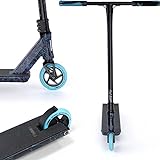 Stunt Scooter Movino Slave | Profi-Roller | Professioneller Stunt Roller | IHC-Kompressionssystem | Integriertes Headset | Räder 110 mm Alu Core | Street-Deck | 64 cm T-bar