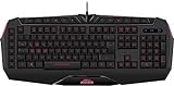 Speedlink ACCUSOR Advanced Gaming Keyboard - Professionelle Gaming-Tastatur mit LED-Tastenbeleuchtung - schwarz