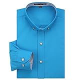 Ancoree Herrenkleidung Herren Herrenfarbe Turnhalle Formale Hemden Herren-Seiden-ähnliche Langarmhemden mit Langarmhemden CZPJ5590 L