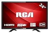 RCA RB24H1 61cm (24-Zoll) HD LED Fernseher mit (DVB-T2/DVB-C), HDMI- und USB-Anschluss