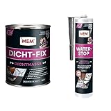 MEM Dicht-Fix, Für alle üblichen Untergründe & Water Stop, Universalabdichtung und Feuchtigkeitssperre