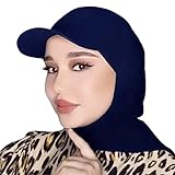 ZAJ Baseballmütze Mütze Hijab Schal Instant Hijab Bandana Turban