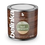 BELINKA Klarlack für Holz - Natürlicher farbloser Holzschutz vor Feuchtigkeit, Schimmel und Algen - 0,75 Liter - Zum Schutz bereits behandelter Oberflächen