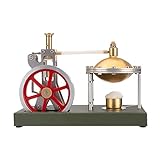 PROTOY ENJOMOR Dampfmaschine mit Kessel, DIY Vertikal Dampf Maschine Steam Engine Kit (40 Stück)