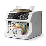 Safescan 2865-S - Banknotenwertzähler für gemischte Banknoten mit hochwertiger 7-facher Fälschungserkennung und mehrsprachiger Menüführung