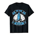 To The Moon | Rakete zu Mond T-Shirt