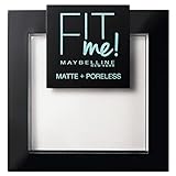 Maybelline New York FitMe Matt und Poreless Puder 90 Translucent 1er Pack(1 x 9 g)