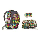 Satch Match Beach Leach 2.0 Schulrucksack Set 3tlg