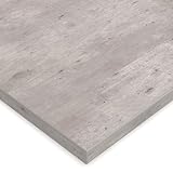 X57 Tischplatte 19mm Zuschnitt nach Maß 2mm ABS Kante Umleimer Dekorplatte Holzplatte Spanplatte (Beton)