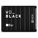 WD_BLACK P10 Game Drive for Xbox 3 TB (1 Monat Xbox Game Pass Ultimate, Übertragungsgeschwindigkeiten bis 130 MB/s, für Xbox) Schwarz mit weißem Rand