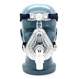 CPAP Maske Schlafmasken Vollgesichtsmaske für den Schlaf mit verstellbarer Kopfbedeckung