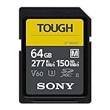 Sony SF-M64T SD-Speicherkarte (64 GB, UHS-II, SD Tough, M Serie)