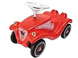 BIG-Bobby-Car Classic - Kinderfahrzeug für Jungen und Mädchen, klassisches Rutschfahrzeug belastbar bis 50 kg, für Kinder ab 1 Jahr, rot