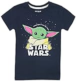 Star Wars The Mandalorian - Baby Yoda - Grogu Unisex T-Shirt dunkelblau 146/152