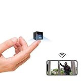 Mini Kamera,TODAYI 4K HD WLAN Mini Überwachungskamera Lange Batterielaufzeit WiFi Minikamera live Handy APP Kompakte Kleine Sicherheitskamera für Innen mit Bewegungsmelder Speicher Nachtsichtkamera