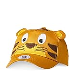 Affenzahn Unisex – Babys Tiger Baseball Cap, Gelb, S