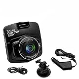 Autokameras Dashcam, 2.4 inch 1080P HD Auto DVR G Sensor Auto DVR Fahrrekorder Nachtsicht 170 ° Dual Lens Dash Cam vor Hinten Kamera