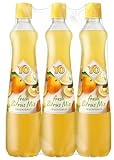 YO Sirup Fresh Zitrus-Mix (6 x 700 ml) – 1x Flasche ergibt bis zu 6 Liter Fertiggetränk – ohne Süßungsmittel, Farb- & Konservierungsstoffe, vegan, 6er Tray, Neu