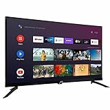 Smart TV Full HD JCL Fernseher 32 Zoll Android 9.0 USB HDMI Netflix Youtube AmazonPrime