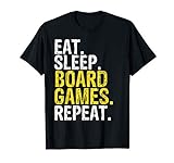 Eat Sleep Board Games Repeat Gift T-Shirt